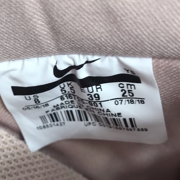 NWT Nike Air Force 1’07 MTLC Red Bronze W AUTHENT - Picture 8 of 8